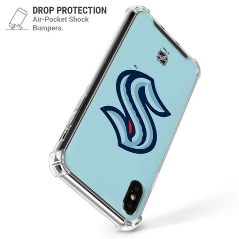 NHL Seattle Kraken Logo iPhone XS Max Clear Case
